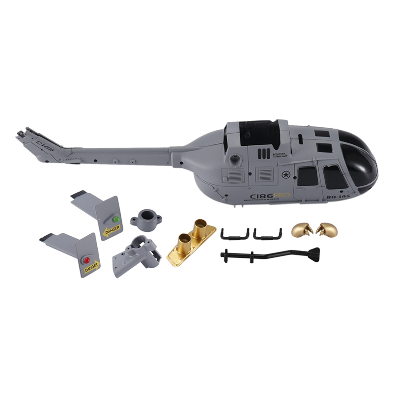 C186 C-186 pro shell abdeckung – Rc Helicopter Coaxial Bewertung und Preis